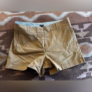 J. Crew Tan Women's Chino Shorts